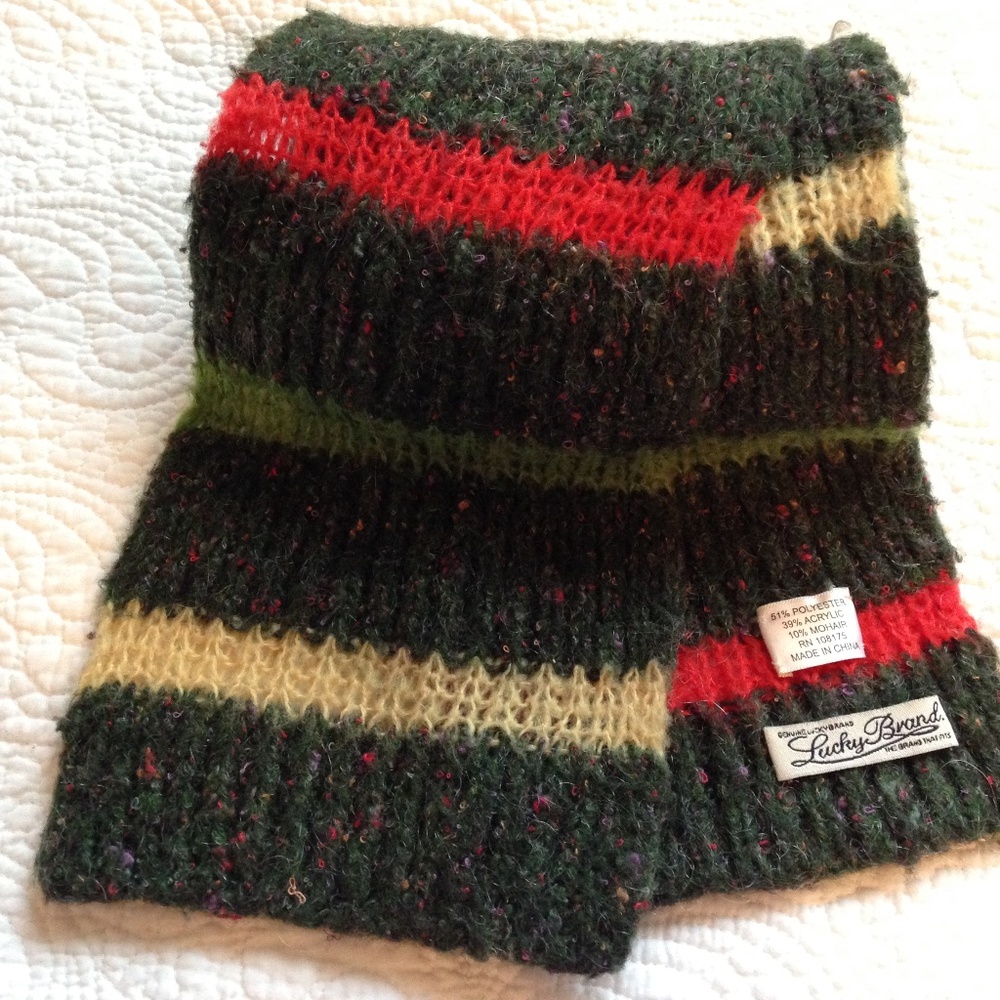 Lucky Brand Striped Scarf